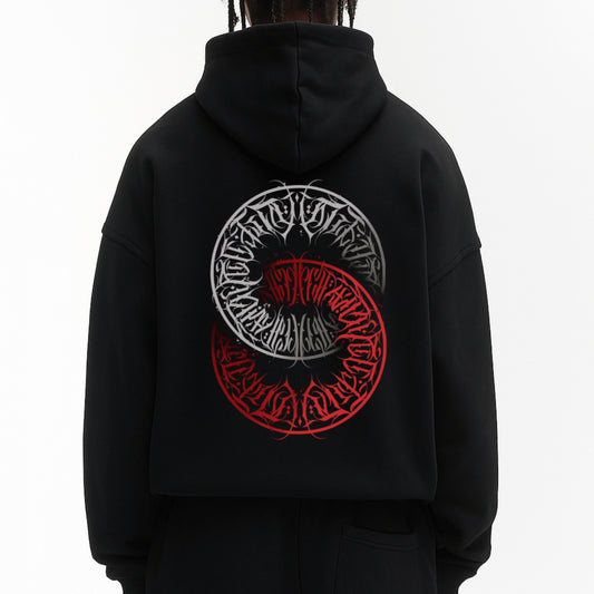 duality oversized hoodie
