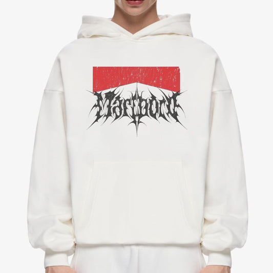 malboro gothic oversized Hoodie
