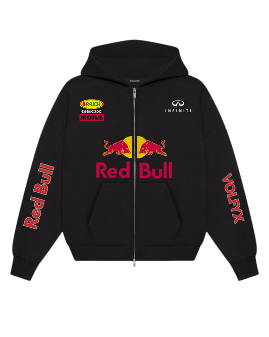 redbull racing zipper hoodie
