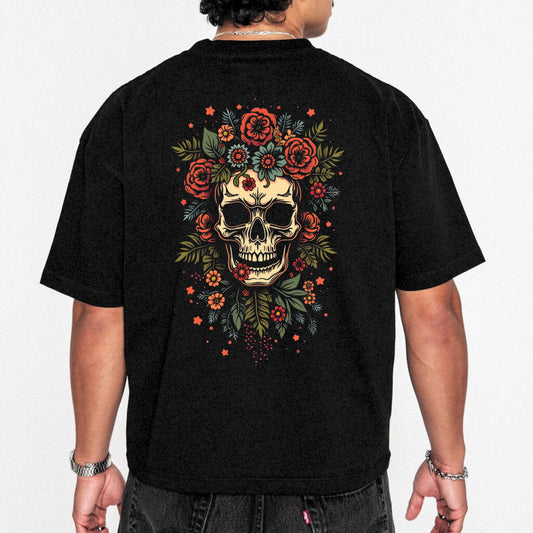 roses oversized T-shirt