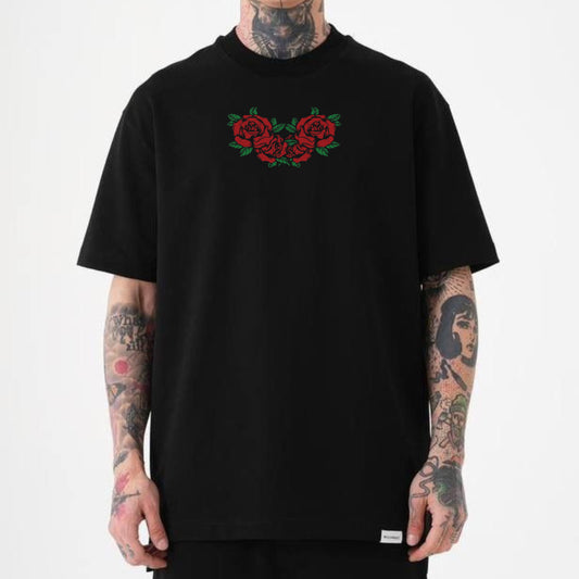 roses oversized T-shirt