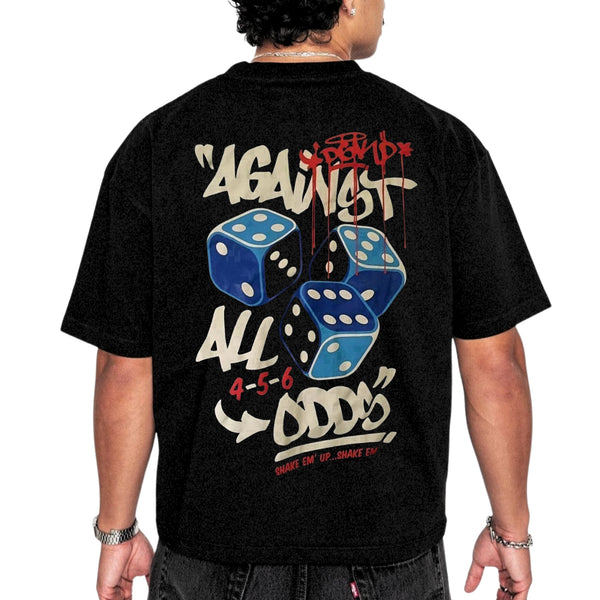 against odds Oversized T-shirt